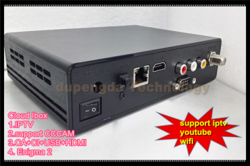 Cloud Ibox with IPTV Streamer Cccam Account Fastest CPU Youtube