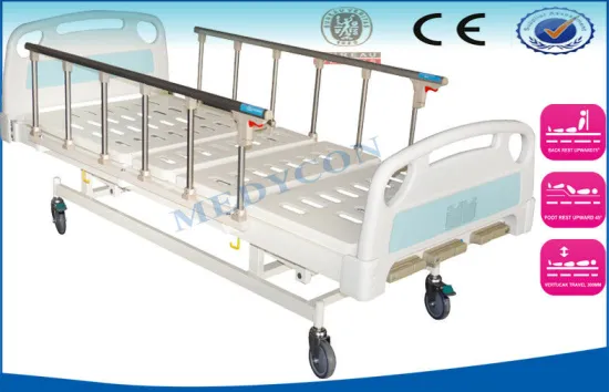 Medical Hospital General Ward / Icu Bed , Folding Critical Care Beds