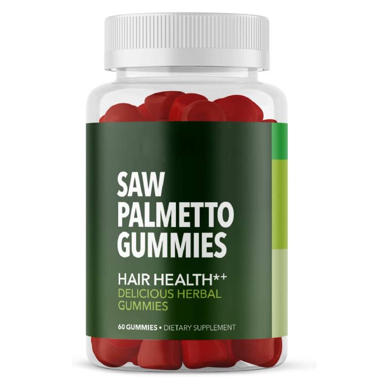 Saw Palmetto Gummies Suplemento para el crecimiento del cabello