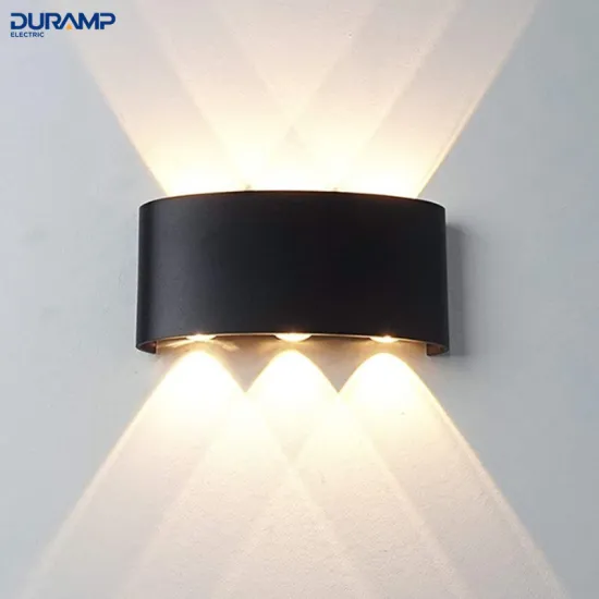 Outdoor Square Aluminum Up Down Wall Lamp