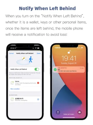 Airtag Find My Locator: Anti-Lost Alarm for Apple Pet Collar