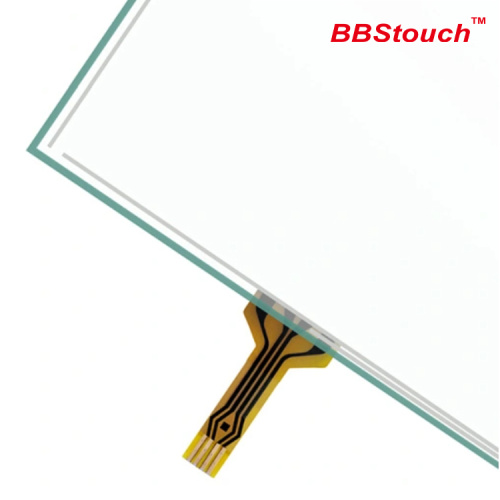 4.3 " Quick Working Smooth Flat Touchscreen 4-wire