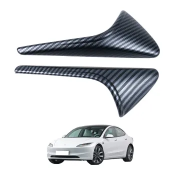 OEM ABS Carbon Fiber Exterior Accessories for 2023 Tesla Model 3 Highland Camera Side Fender