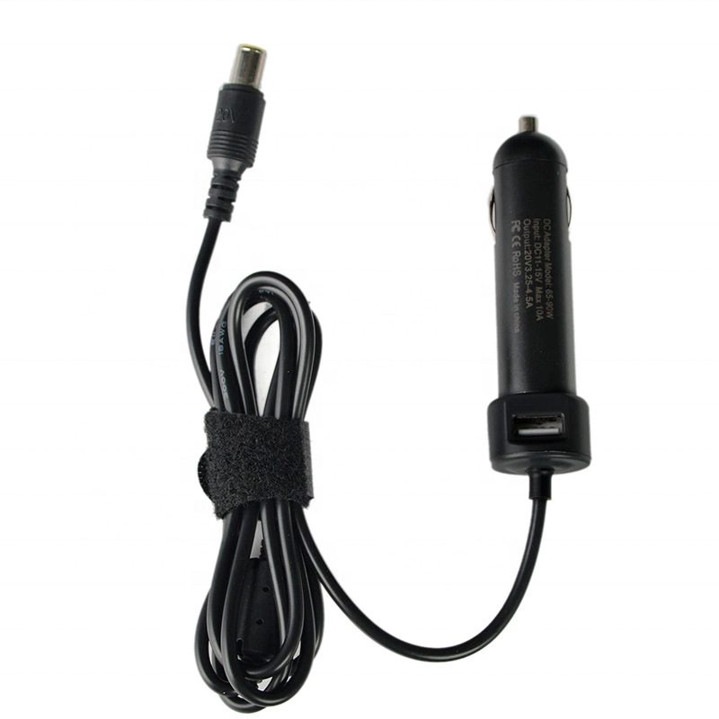 Car Charger USB Port Adapter 20V 3.25A Lenovo