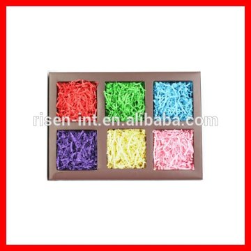 colorful baled shredded paper