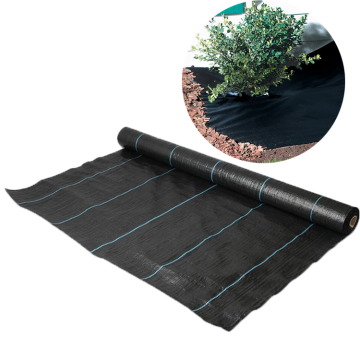Skyplant Black High Quality Pp Woven Weed Mat