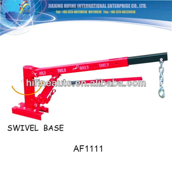 1000LBS swivelling Pickup truck crane