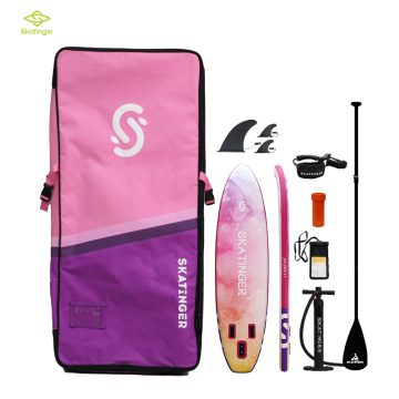 Skatinger Cheap Inflatable Standup Paddleboard for Surfing and Sports