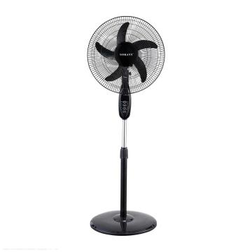 Hot Sale SOKANY19009 Standing Electric Fan with Oscillating Head and Timer Function