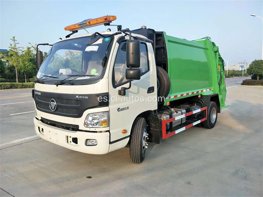 FOTON 4x2 8000 litros 6tons 8cbm Compactor Bassbage camión