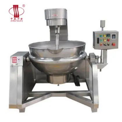 Affordable Fully Automatic Cooking Wok with Jacket Kettle
