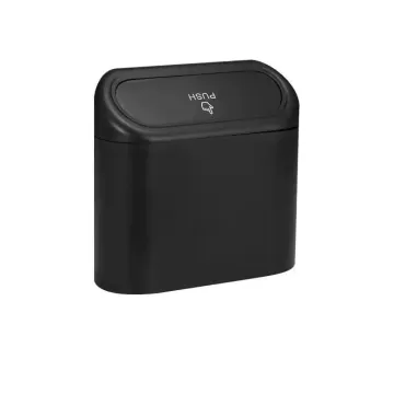 QSP149 Waterproof Car Storage Box - Auto Trash Can with Lid