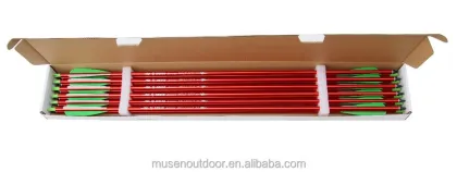 Musen Archery Hot Selling 2219 Red Compound Bow Arrow for Hunting