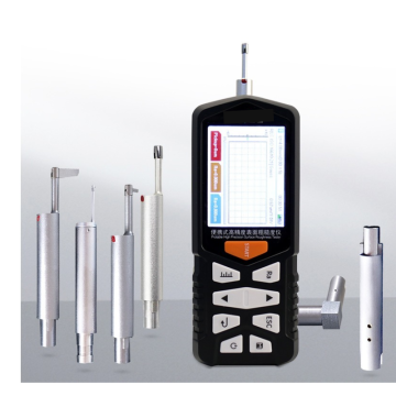 Tester di rugosità della superficie portatile digitale per superfici in metallo industriale