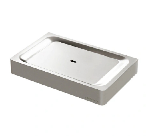 Square Soap Dish Holder Chrome
