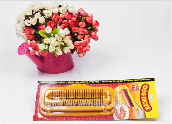 High Quality Cheap ABS Kitchen Tools Hot Dog Dicer
