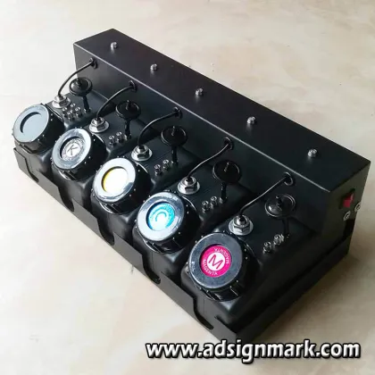 UV ink cartridges 1-liter continuous ink supply system for Roland Mimaki Mutoh Epson printer