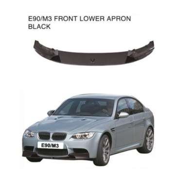 Per BMW E90 M3 Spoiler anteriore LIP BLACK GLOSS