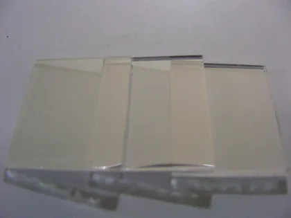 Half Mirror Plate Beam Splitter Glass - T/R 60/40 to 90/10 Optical Beam Splitter