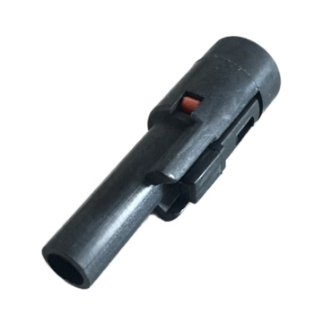 1-Pin Male Black Housing Sealed Automotive Connector