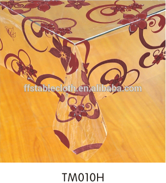 high quality best sale beautiful soft glass tablecloth