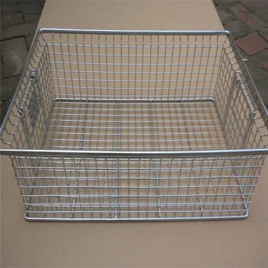 Stainless steel basket