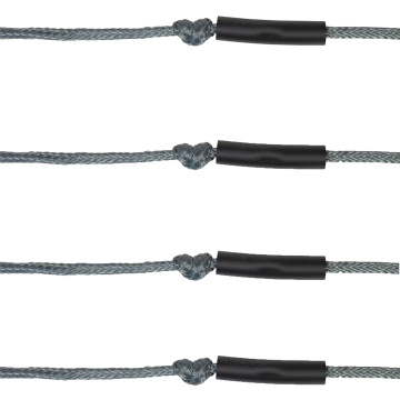 Adjustable Wakesurf Rope with Handle and 4 Floats