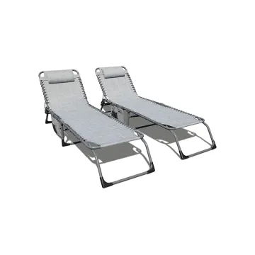 Adjustable Portable Recliner: Your Ultimate Outdoor Patio Lounge Chair with Detachable Pillow
