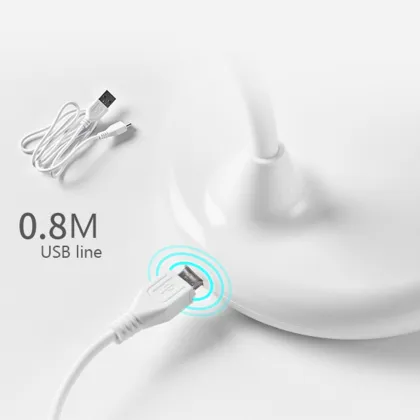 Modern Art Bedroom Desk Lamp for Reading and Decoration