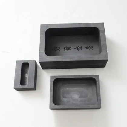 High Pure Carbon Graphite Ingot Mold for Melting Aluminum