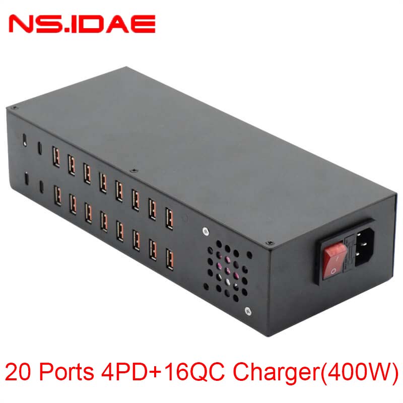 Fast charger for different ports
