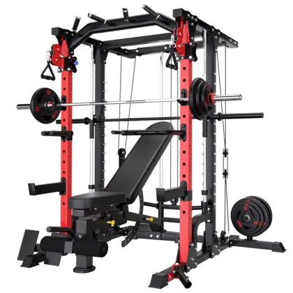 Multi-function Squat Rack Fitness Weightlifting Equipment