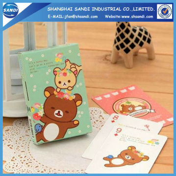 custom printed promotional paper poker