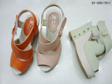 2012 woman high heel sandals