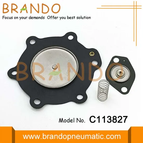 C113827 Dust Collector Pulse Jet Solenoid Valve NBR Diaphragm