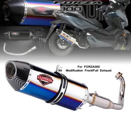 Forza 300 Motorcycle Exhaust Pipe for Honda FORZA300 Modification