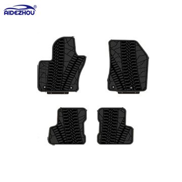 High-Quality Durable Waterproof 2D Latex Car Mats for JEEP LIBERT 2008-2012