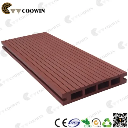 Wood plastic composite decking