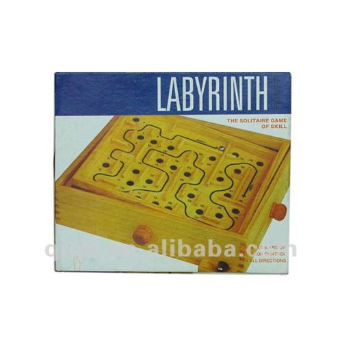 Intelligence Wooden Labyrinth Maze Ball Game