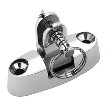 316 Stainless Steel Boat Bimini Top Fitting Hardware - Swivel Mount Hinge