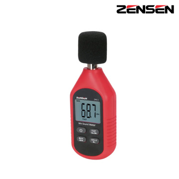 Mini medidor de som portátil digital testador de nível de decibéis
