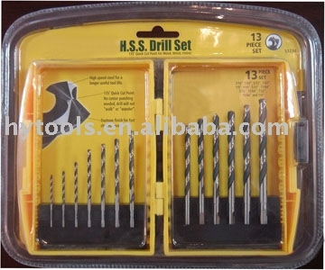 13Piece Drill Bit Set