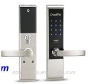 Electronic remote sliding door lock residential main gate lock
