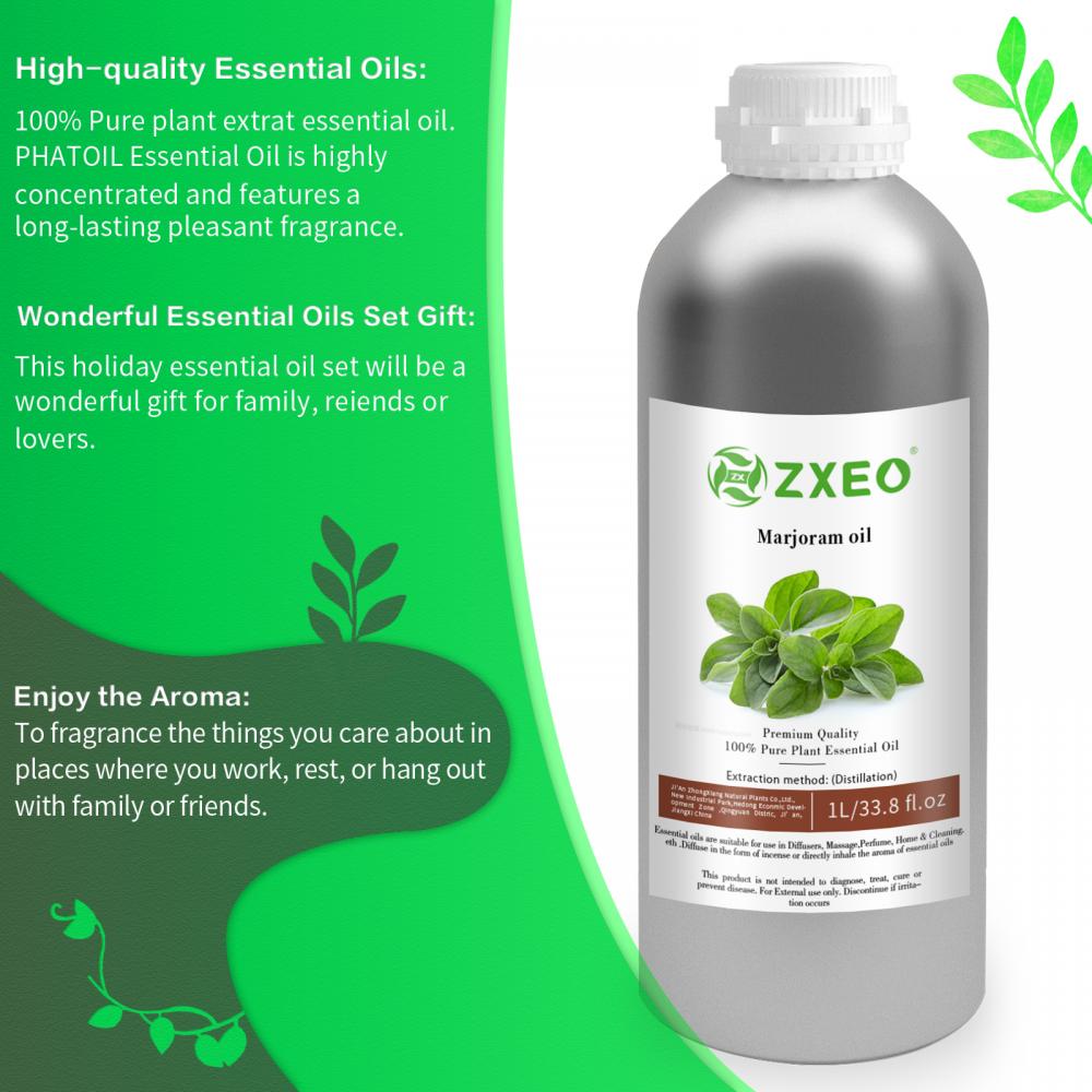 Aceite esencial de extracto de aceite de marjoram de alta calidad