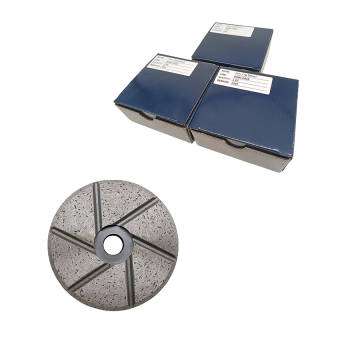 Hizar 100mm Diamond Cup Wheel: grob bis feine Mahlteller für Steine