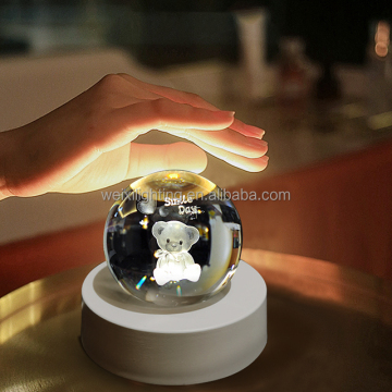Cute Deer Bear Animal Cartoon Children's Desk Lamp: Eye Protection LED Night Light Toy Lamp