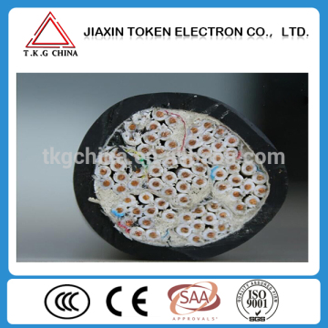 KVV22 450/750V 7 core 2.5/4.0/6.0/10.0 MM2 SQ MM copper conductor PVC insulated and sheathed electric Control power cable
