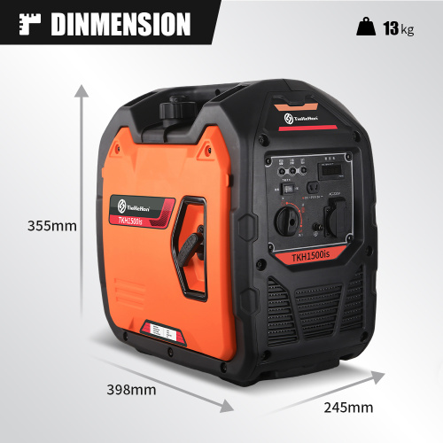 Onduleur de générateur d'essence ultra-silencieux portable de 1,3 kW