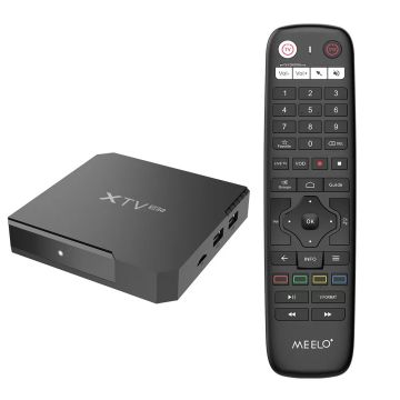 Meelo Plus XTV SE2 Lite: 4K Android TV Box z Amlogic S905W2