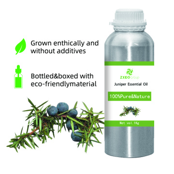 Wholesale Bulk OEM/ODM Fresh 100% Original Juniper Berry oil Pure Natural Organic Matter High Quailty Juniper Essential oil